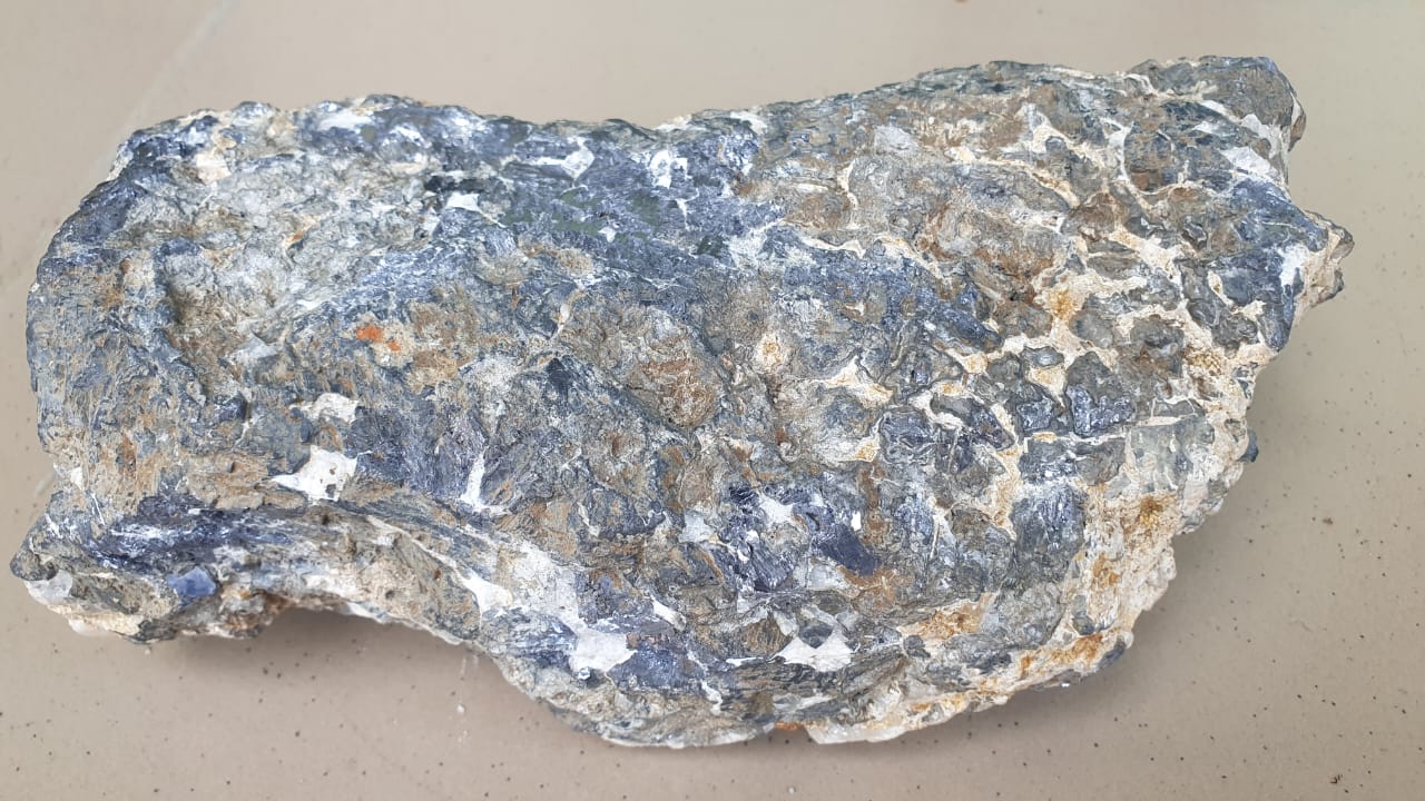 Lead — high-grade galena specimen.